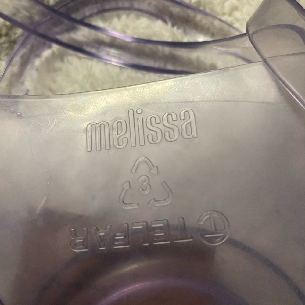 Melissa XTelfar Women's Transparent Tote NWT - Picture 2 of 7